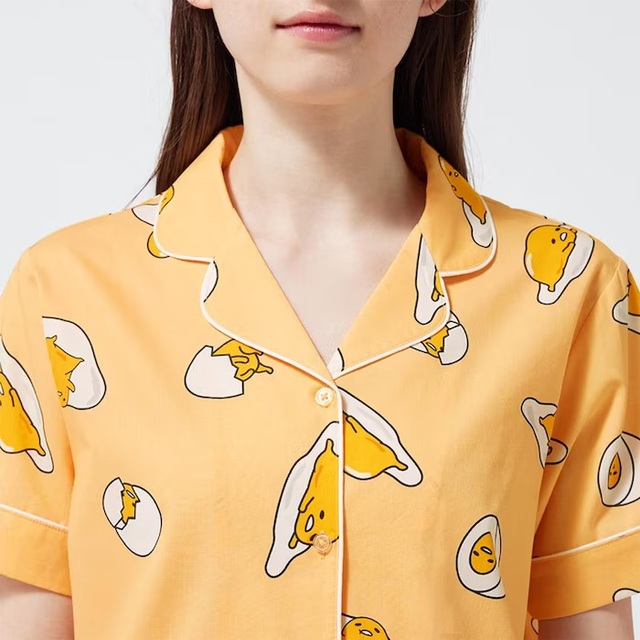 コットンパジャマ(半袖&ショートパンツ) GUDETAMA ¥2,990