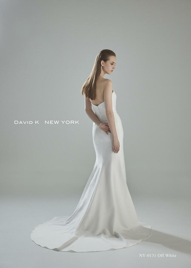 クラウディア｜「DAVID K NEW YORK（デヴィッド ケイ ニューヨーク）新作ウェディングドレス｜NY-0131_Offwhite