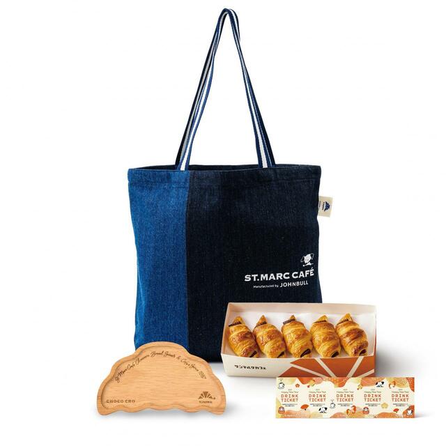 「JOHNBULL×サンマルクカフェ　オリジナルトートバッグセット2024」＜5,000円（税込）＞【サンマルクカフェ福袋2024】