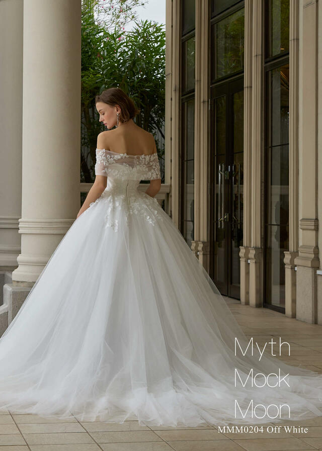 クラウディア「Myth Mock Moon(ミスモックムーン)」新作ウェディングドレス MMM0204_Off White
