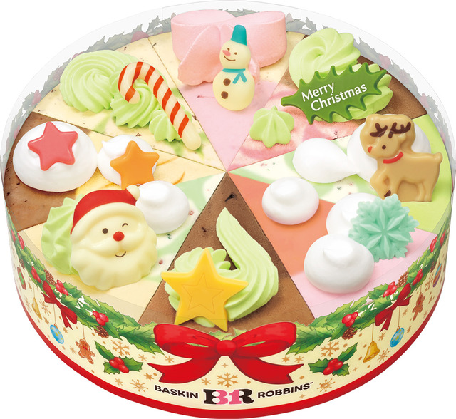 クリスマス パレット８ 【価格】5,400円【「Happy ICE CREAM CHRISTMAS ハッピー アイスクリーム クリスマス」】