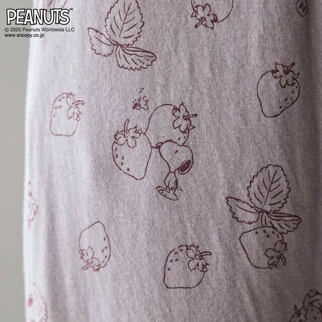 【ベルメゾンのスヌーピーグッズ売上ランキング 3位】「チュニックパジャマ 『スヌーピー』」5,990円（税込）