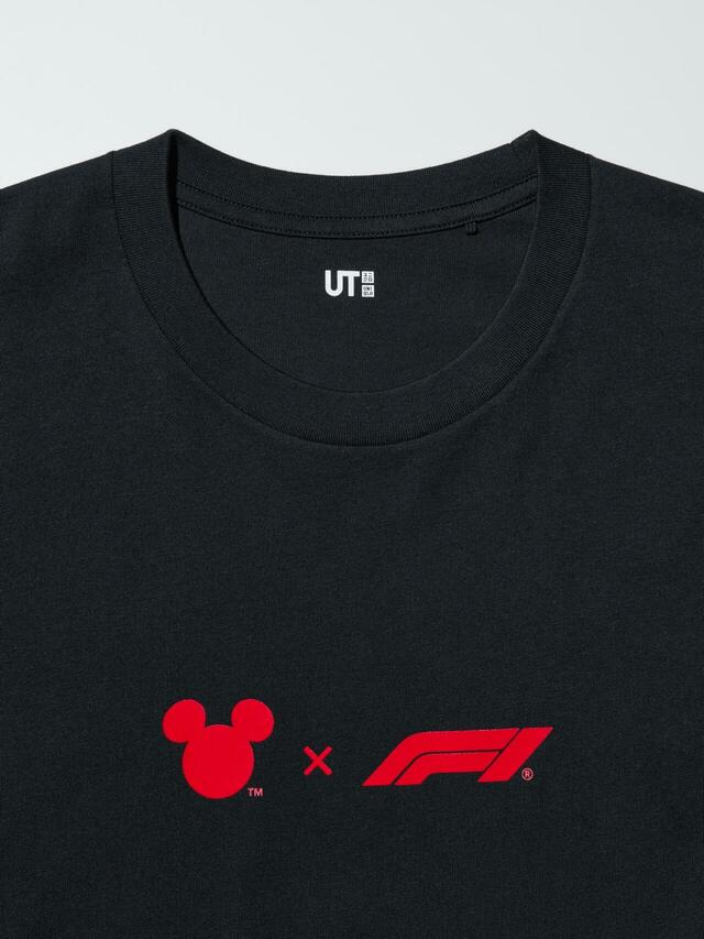 ユニクロ ディズニー×F1 UTグラフィックTシャツ 1,990円