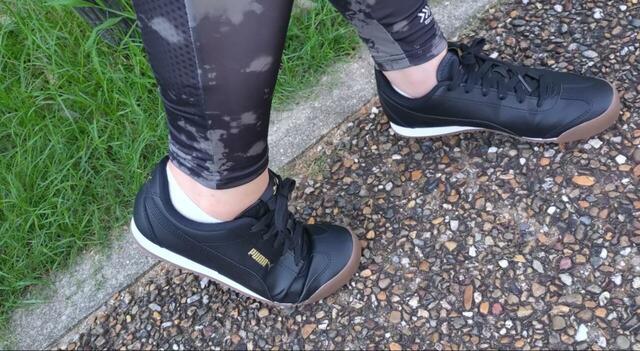 【PUMA（プーマ）チュリーノ FSL スニーカー】クッション性のあるインソールのおかげで、ごつごつした地面でも足裏が痛くなりません♪