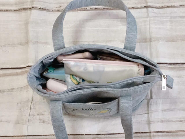 荷物を収納してみました！