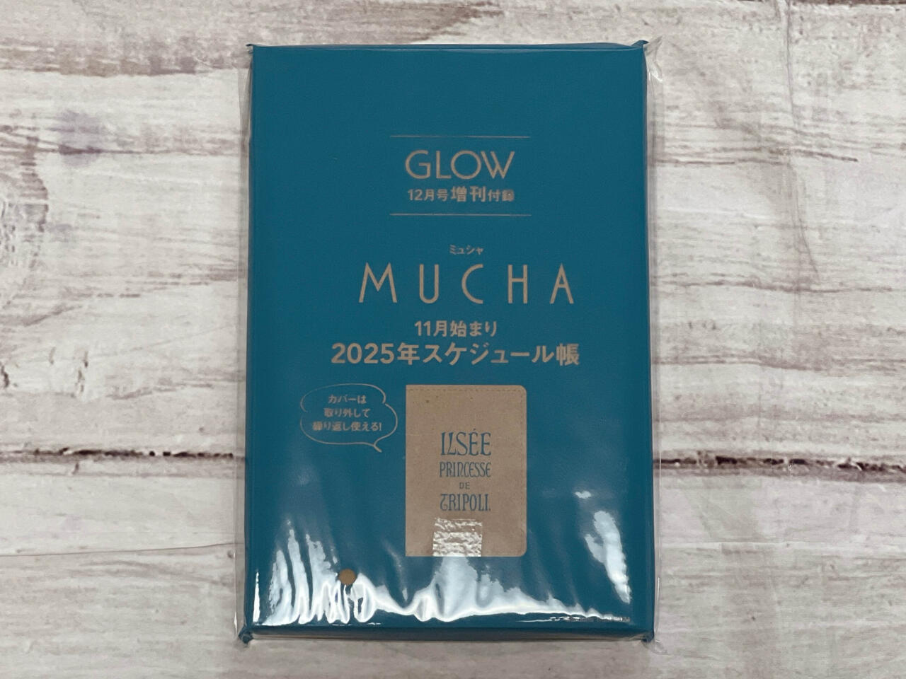未使用】ミュシャ2025年スケジュール帳 美しく