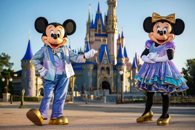 WALT DISNEY World 50周年 ミッキー ぬいぐるみ ボックス - おもちゃ