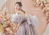 クラウディア「Lulu felice（ルル・フェリーチェ）」新作ウェディングドレス　LU-1016_Lavender