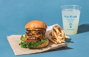 5×5ブルースターチーズバーガーSET