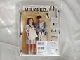 【MILKFED.（ミルクフェド）トートバッグ ＆ ロゴストラップ】価格：3,069円（税込）冊子の裏には、取り扱い説明あり