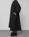 【無印良品 カポック混二重ガーゼ　長袖ワンピース】便利なサイドポケットも付いています
