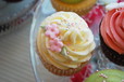 モナーク カップケーキ／桜ベリーチーズケーキ