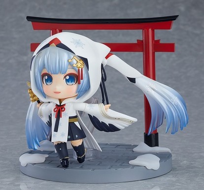 今年はタンチョウ×巫女でデザイン！「雪ミク」ねんどろいど＆figmaが