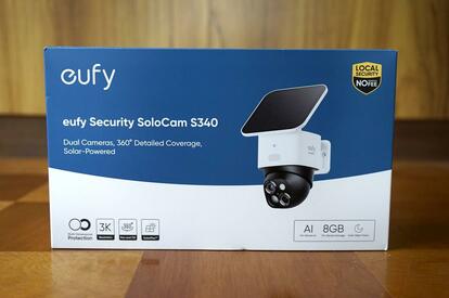 屋外防犯カメラ ソーラー充電 360°撮影 Anker SoleCam S340 Anker（アンカー） Anker Eufy SoloCam S340（屋外カメラ）ソーラー