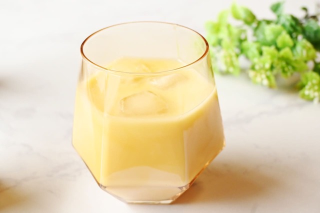 【クラフトカクテルkoyoi】「Tropical breeze」＋飲むヨーグルト