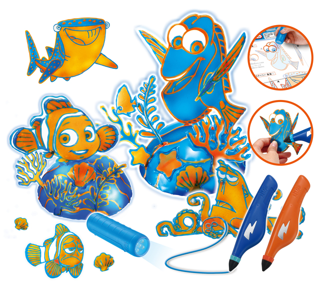 3Dドリームアーツペン ファインディング・ドリーセット(3,780円)6月下旬発売