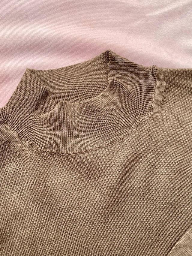 【UNIQLO（ユニクロ）】メリノブレンドAラインワンピース／税込3,990円