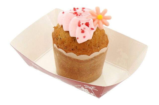 紅茶のマフィン 550円｜東京ディズニーシー「ダッフィー＆フレンズのカム・ファインド・スプリング！」スーベニア付きメニュー｜発売日：2024年4月1日（月）