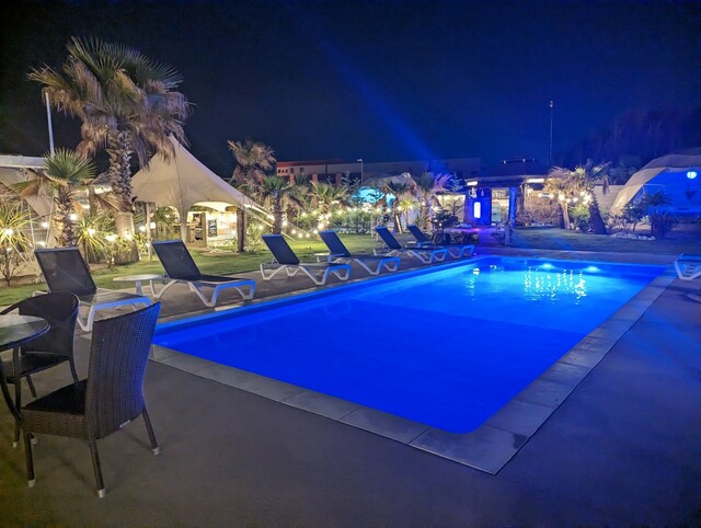 【CocoHawaii】夜のプール