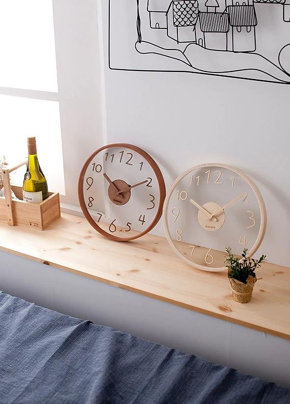 静音壁掛け時計：4,990円