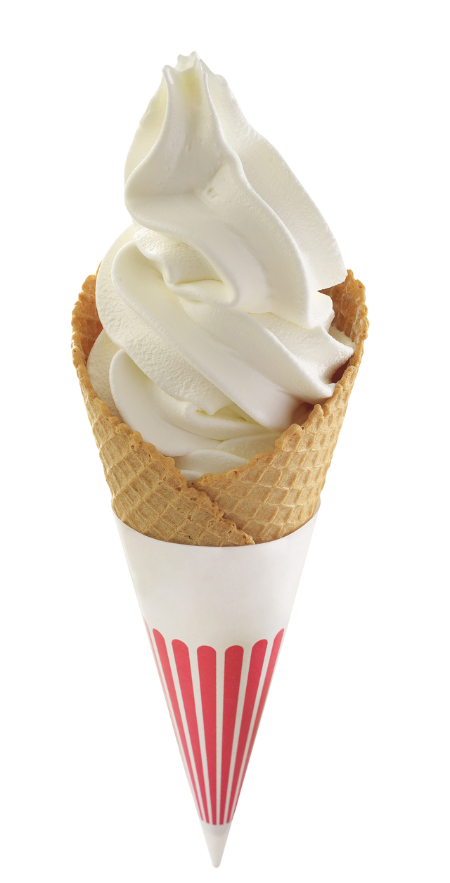 ソフトクリーム (ミルク) 各¥310