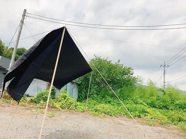 【ワークマン レジストスクエアタープ】一般的なキャンプ用タープの約2.5倍の耐水圧