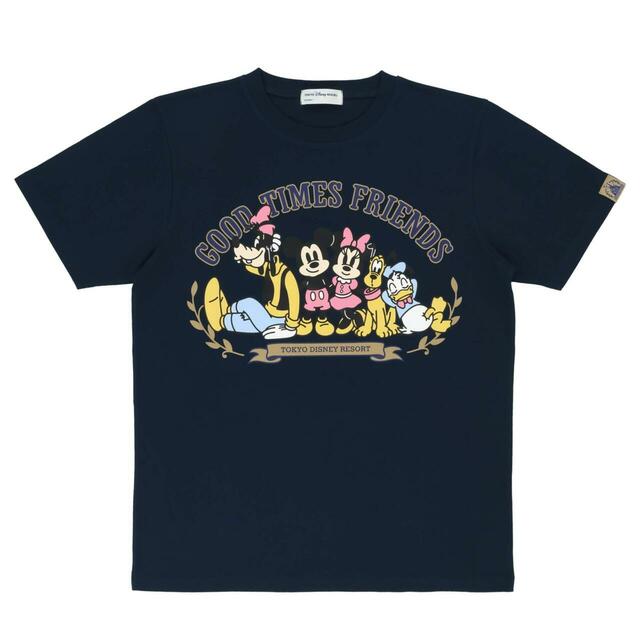 Tシャツ 2,900円｜東京ディズニーリゾート「ミッキー＆フレンズ」新グッズ｜販売店舗：東京ディズニーランド「グランドエンポーリアム」、東京ディズニーシー「フィガロズ・クロージアー」｜発売日：2026年4月23日（木）