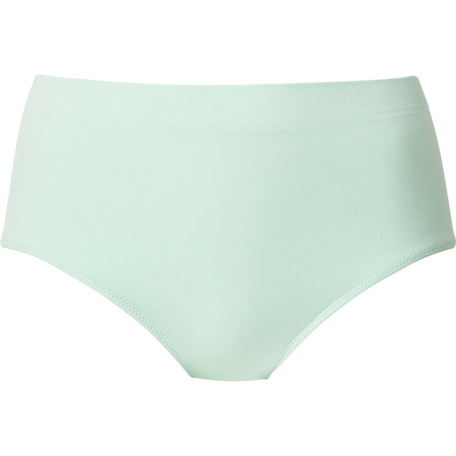 シームレススイムショーツ　ライトグリーン