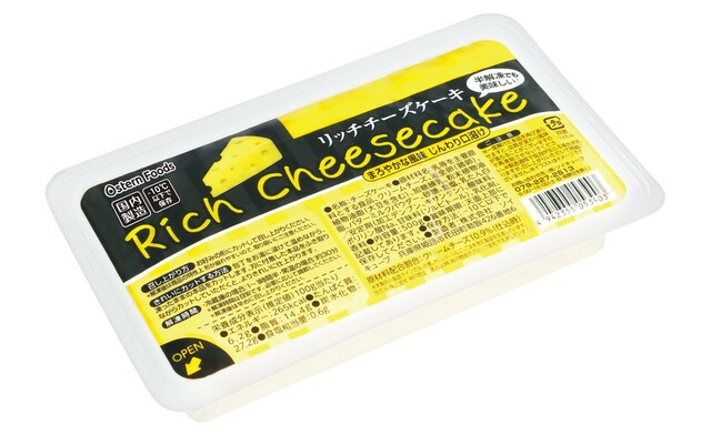 【第7位】「リッチチーズケーキ」500g 375円（税込）