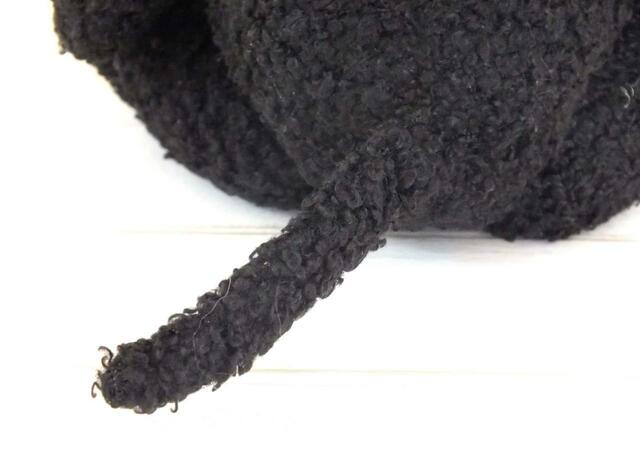 【カルディオリジナル　ハロウィンネコぬいぐるみ】しっぽもちゃんとあります