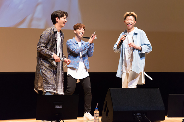 2PMウヨン、ジュノ、チャンソン＠「2PM WILD BEAT」ファンミーティング