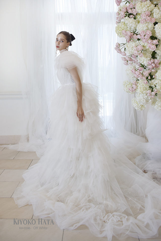 KIYOKO HATA(キヨコハタ)新作ウェディングドレス KH-0586_OffWhite