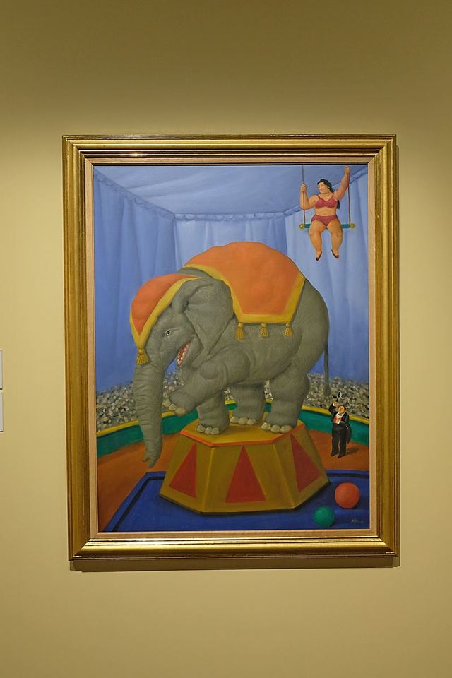 フェルナンド・ボテロ《象》 2007年