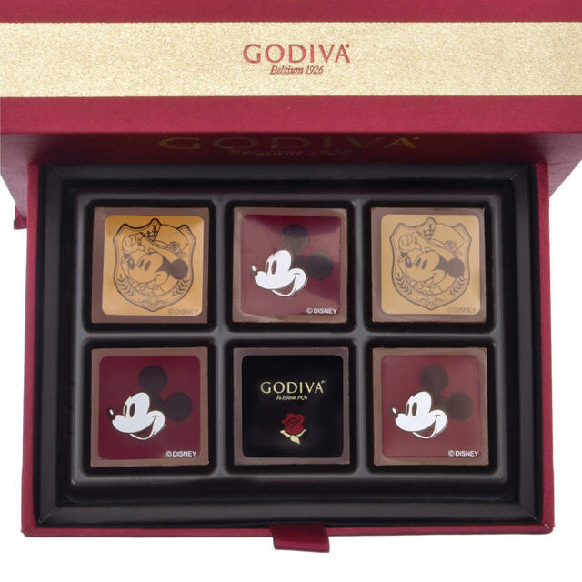 【GODIVA】ミッキー チョコレート・クッキー アソート ボックス入り スイーツセット Disney Valentine 2025 7,800円