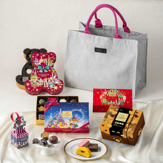 【ゴディバ】「ゴディバ ウィンターワンダーズ パーティーバッグ 」13,200円