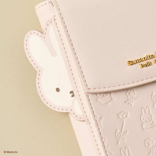 【サマンサタバサプチチョイス×ミッフィー】サイド部分にはこちらを覗いているミッフィー