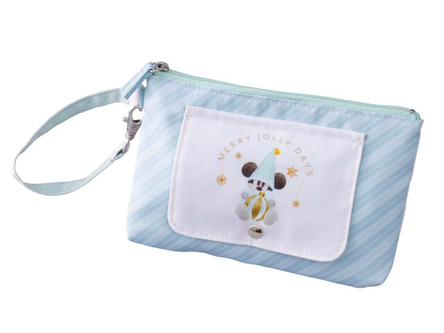 スーベニアおてふきキャリー 対象メニューにプラス1,300円｜東京ディズニーリゾート「ディズニー・クリスマス」フードスーベニア｜発売日：2025年11月1日（土）