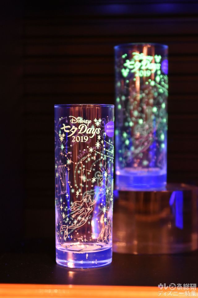 「ディズニー七夕デイズ」グラス850円