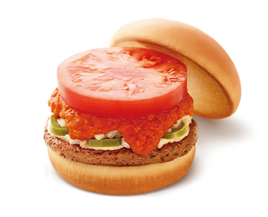 【モスバーガーの定番ハンバーガー人気ランキング 10位】「スパイシーモスバーガー」480円（税込）