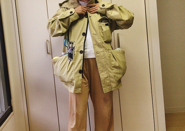 【ワークマン コットンキャンパー】驚くべき収納力(無理はありますが)