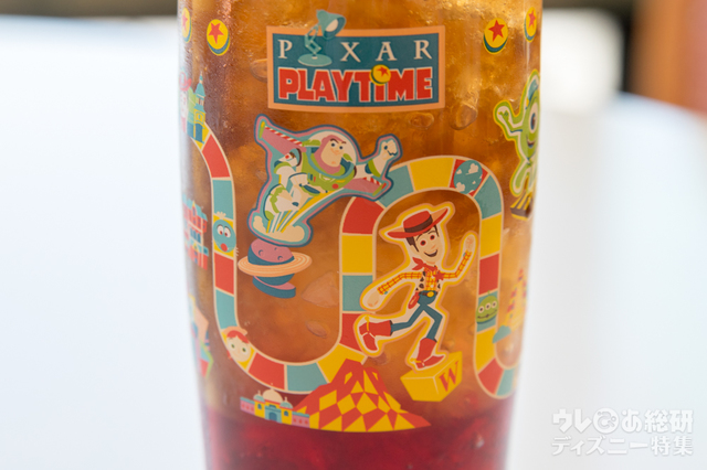 “ピクサー・プレイタイム” スペシャルノンアルコールカクテル コレクタブルグラス付き 1,860円