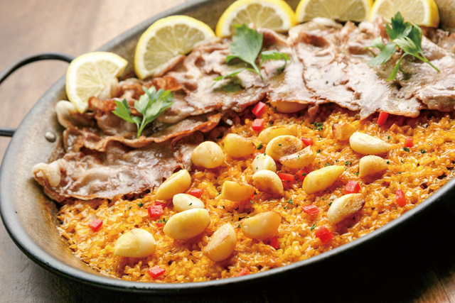 スペインクラブ特製 ガーリックパエリア／スペインクラブ 