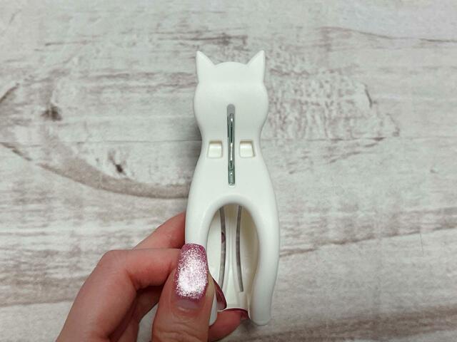 ネコ型がかわいい竿ピンチ！