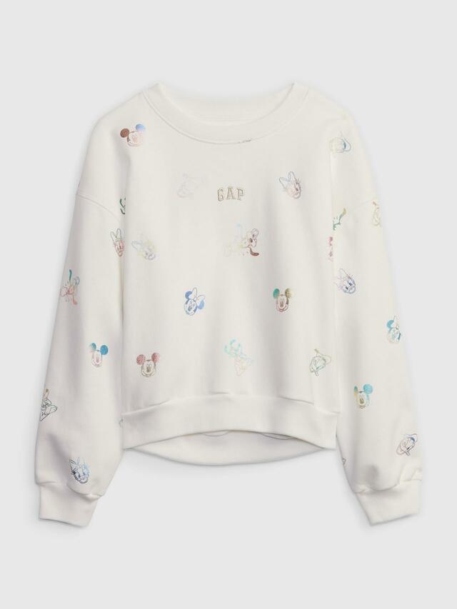 クルーネックスウェット　5,990円｜Gapディズニー創立100周年スペシャルコレクション