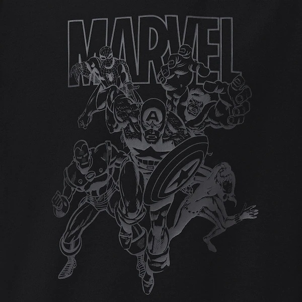 ダブルフェイスビッグパーカ(長袖)MARVEL +E 2,490円