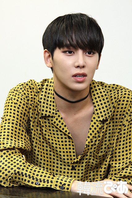 MYNAMEチェジン＠『韓流ぴあ』取材中