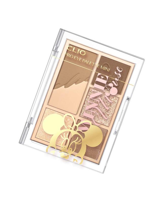 【CLIO】ミニー アイシャドウ プロ アイ パレット ミニ モノ ムード Disney Latte Cosme 2,970円