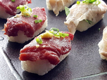 今話題の肉寿司も参戦！