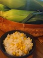 BALMUDA The Gohanで炊いたとうもろこしご飯