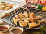 串揚げ・串天ブッフェ くし葉「45分間串揚げset」今だけ110円OFF